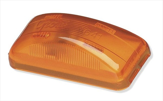 Picture of GROTE PERLUX 46413 Side Marker Light Universal Flat Mount Yellow Lens