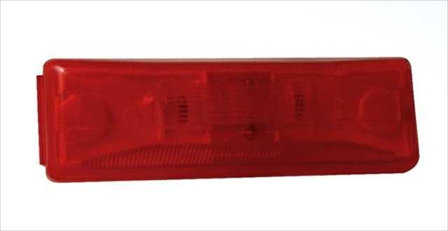 Picture of GROTE PERLUX 46742 Side Marker Light Universal Flat Mount Red Lens