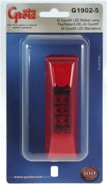 Picture of GROTE PERLUX G19025 Side Marker Light - Red