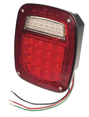 Picture of GROTE PERLUX G50825 Tail Light Assembly - LED Hi Count Red Lens