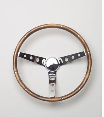 201 Wheel Walnut Wood Grip Dish