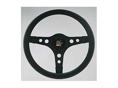 702 Gt Sport Steering Wheels, Black, Power Coated Finish