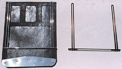 719 Mud Flap Weight, Silver - 18.75 In.