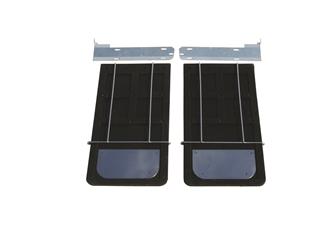 723 Mud Single Wheel Flaps Black