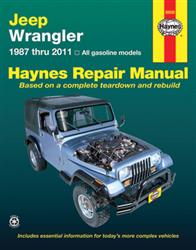 50030 Repair Manual Jeep, Wrangler
