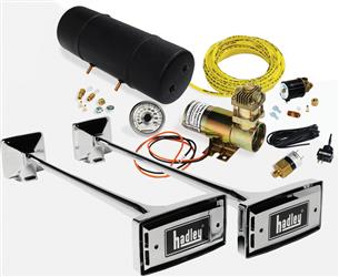 Picture of HADLEY HORNS H00977N Single Air Horn- Rectangular Trumpet