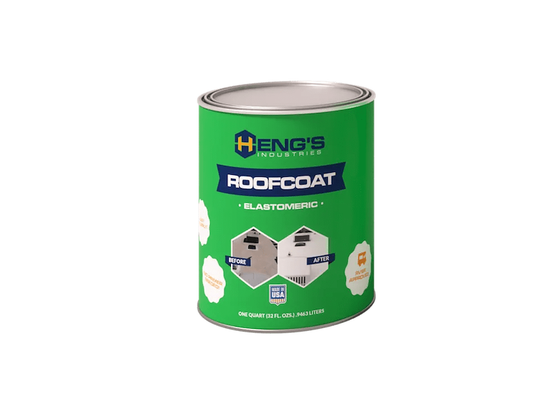 HENG IND 47032 Roof Coating- White- 32 Oz.