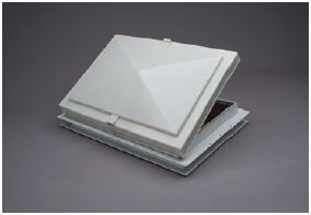 HENG IND 48621C2 Manual Opening Escape Hatch- 17 X 24 In.