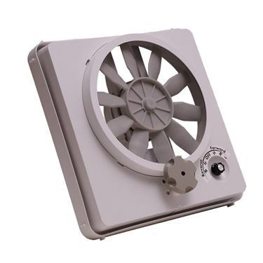 Use To Upgrade An Existing 12 Volt Fan To The Vortex II White Fan For Ventline