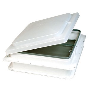 HENG IND J7291RSMC 14 In. Jensen Without Pin Hinge Lid Bagged, Smoke