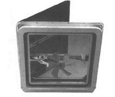 Manual Opening For 14 x 14 With Screen With 12 Volt Fan Pure White Screen Frame