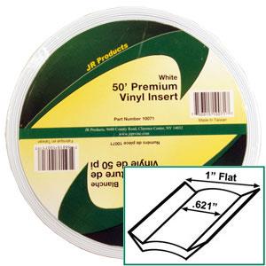 10071 Exterior Hardware RV 50 ft. Vinyl Insert-White