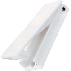 Jr Products Square-Style Baggage Door Catch, White | Camping World