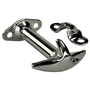 10865 Exterior Hardware RV Hood Latch- Chrome