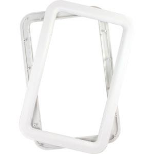 11011 RV Parts For Reporting Door Window Frame, White