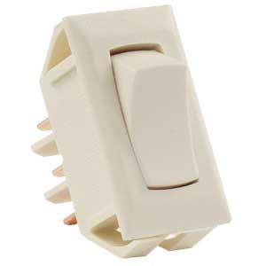 12655 12V On-On Switch - Ivory