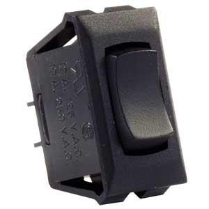 12675 12V On-Off-On Switch - Black