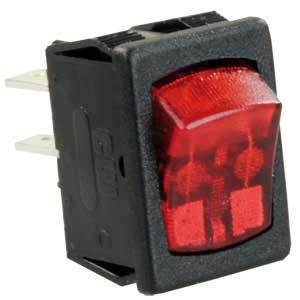 12765 12V On-Off Switch - Red-Black