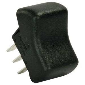 13055 Dc Power Dpdt On-On Switch - Black