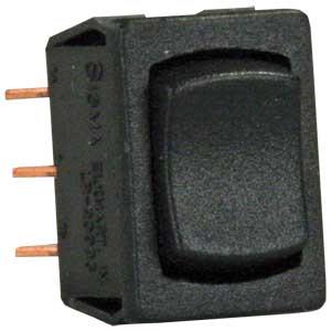 13345 Dpdt Mini On-Off-On Switch - Black