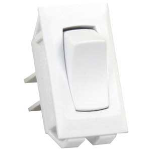 133915 12V On-Off Switch - White