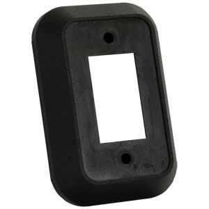 13495 RV Single Face Plate Spacer - Black