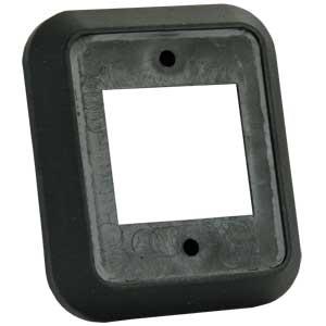 13525 Double Face Plate Spacer - Black