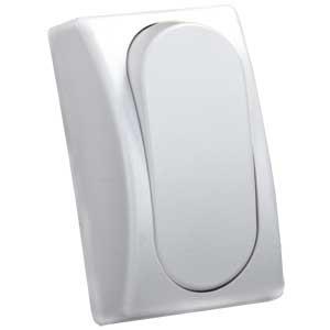 13575 Spst On-Off Switch Single - White