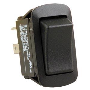 13795 Spst On-Off Switch - Black