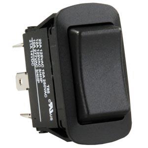 13835 Spdt On-Off-On Switch - Black