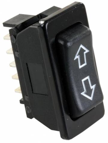 13925 12V Furniture Switch, Black