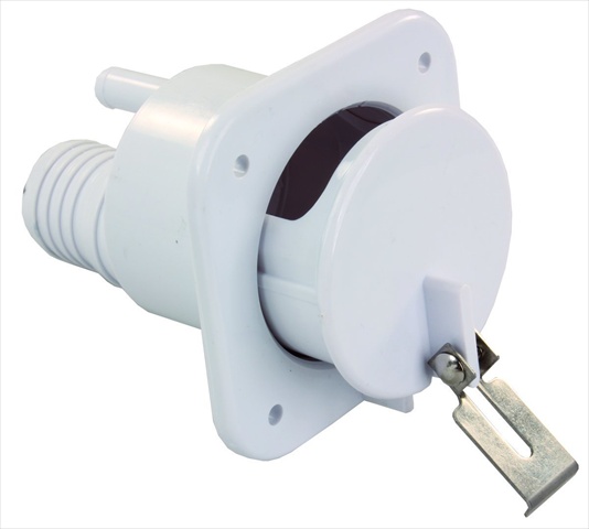 LOCKABLE SLIDE-OUT GRAVITY WATER FILL, POLAR WHITE