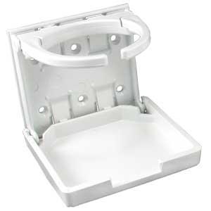 45624 Adjustable Cup Holder- White