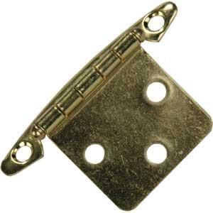 FREE SWING FLUSH MOUNT HINGE, BRASS