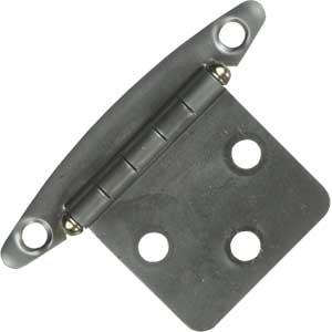 FREE SWING FLUSH MOUNT HINGE, SATIN NICKEL