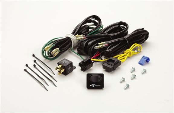 KC HILITE 6315 Wiring Harness With 40 Amp Relay And LED Rocker Switch
