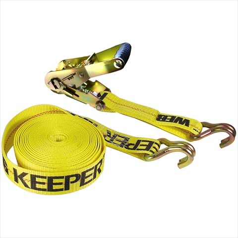 4622 27 Ft. X 2 In. - Ratchet Tie-Down With J-Hooks