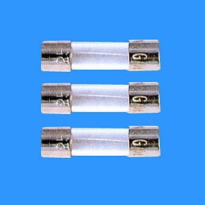 AGC2BP AGC Glass Body Cartridge Fuse 2 Amp, 5 CDS per pack