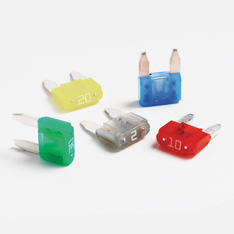 MIN75BP Mini Fuse - 7.5 Amp, 5 CDS per pack