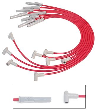 31779 Spark Plug Wire Set, Red