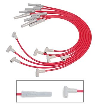 35379 Spark Plug Wire Set, Red