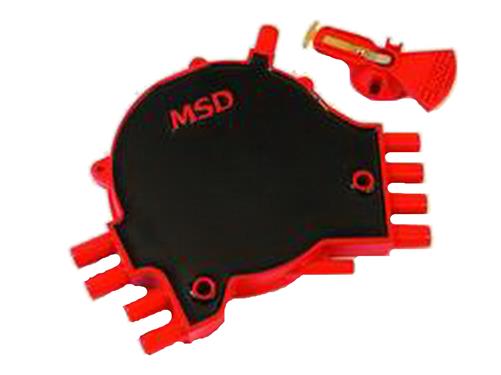 84811 Distributor Cap And Rotor Kit, Red & Black