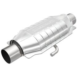94016 Catalytic Converter with Air Tube - Stainless Steel - 2.5in. Inlet/Outlet - Durable Design