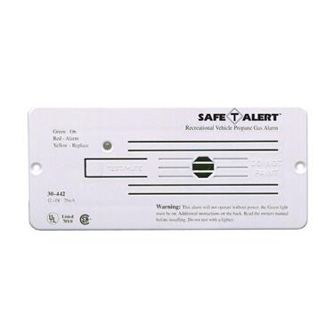 30442PWT Propane Leak Detector Flush Mount, White