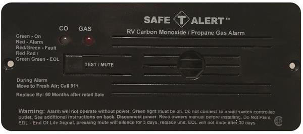 35742BL Carbon Monoxide & Propane Leak Detector - LP & CO Gas, Black -  MTI INDUSTRY, MT326005