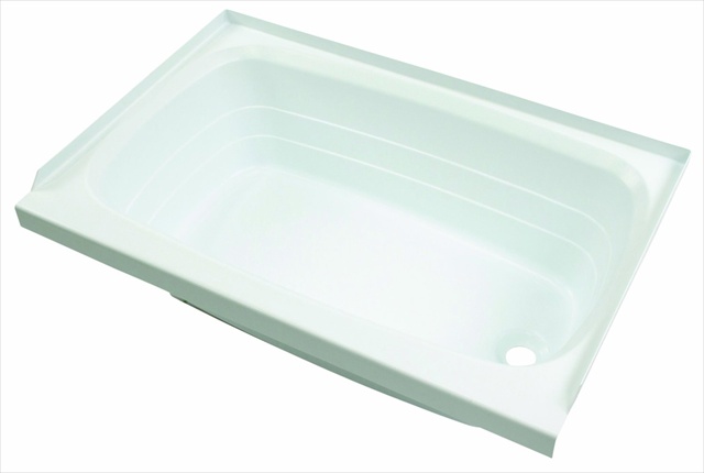 209658 Right Hand Drain - White- 24 x 36 In.