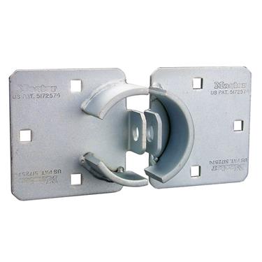 9" Solid Steel Hidden Shackle Padlock Hasp