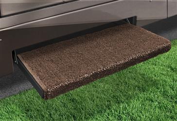 Presto Fit 21050 Jumbo Wraparound Entry Step Rug - Espresso