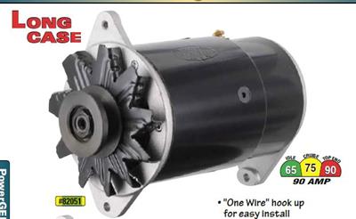 82051 GM Long Style Alternator & Generator - 75 Ampere