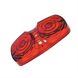 Picture of Peterson Mfg 13815R Turn Signal-Parking-Side Marker Light Lens&#44; Red